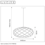 Lampa wisząca WOLFRAM 21417/65/02 Lucide - zdjęcie dodatkowe 2