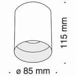 Plafon Alfa C014CL-01W Maytoni - zdjęcie dodatkowe 2