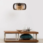 Podstawa lampy z zawieszkami CRYSTAL P0076-06X-F4FZ bez klosza - zdjęcie produktu