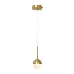 kinkiecik.pl Lampa wisząca Contina złota 2010953035 Nordlux
