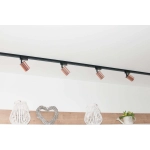 Reflektor do szyny Kika Rose Gold Track OR84184 Open Design Highlights