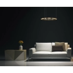 Lampa wisząca złota MIDWAY LP-033/1P S GD LIGHT PRESTIGE - zdjęcie produktu