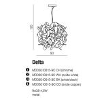 Lampa wisząca DELTA OXIDE WHITE AZ1692 AZZARDO