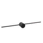 Kinkiet MIZAR LED 1x6W 2700K IP44 czarny 12201/60/30 Lucide - zdjęcie produktu