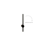 TROY W90477-40BK KINKIET CZARNY/BLACK ZUMA LINE --- WYSYŁKA 24h ----