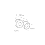 kinkiecik.pl Plafon Adjustable Display Spots 12208LA/W/W ONE LIGHT