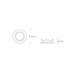 kinkiecik.pl Oprawa podstropowa Classis MR16 10105GU/W ONE LIGHT
