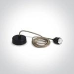 kinkiecik.pl Lampa wisząca Decorative E27 0990/B ONE LIGHT