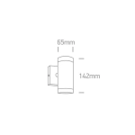 kinkiecik.pl Kinkiet GU10 Outdoor Cylinders Die cast 67130/AN ONE LIGHT