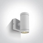 kinkiecik.pl Kinkiet GU10 Outdoor Cylinders Die cast 67130/W ONE LIGHT