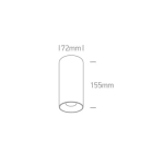 kinkiecik.pl Plafon LED Decorative Cylinders 12115D/W/W ONE LIGHT