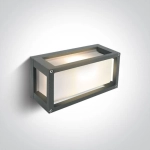 kinkiecik.pl Kinkiet Outdoor E27 Square Die cast 67420/G ONE LIGHT
