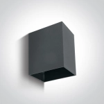 kinkiecik.pl Kinkiet Outdoor Wall Dark Lights Die cast 67398/AN/W ONE LIGHT