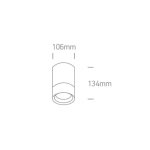 kinkiecik.pl Plafon PAR30 Outdoor Cylinders Die cast 67132C/B ONE LIGHT