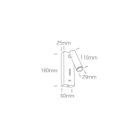 kinkiecik.pl Kinkiet Reading Spots 65746A/B/W ONE LIGHT z USB