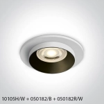 kinkiecik.pl Oprawa podstropowa Recessed Spots Fixed 10105H/W ONE LIGHT