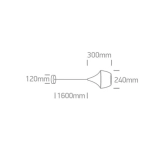kinkiecik.pl Lampa wisząca Retro Pendants 63044/B/BS ONE LIGHT