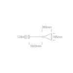 kinkiecik.pl Lampa wisząca Retro Pendants 63040/B/BS ONE LIGHT