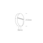 kinkiecik.pl Kinkiet Round Indoor/Outdoor Wall Dark Lights Die cast 67360/W/W ONE LIGHT
