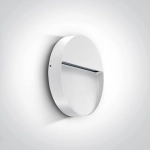 kinkiecik.pl Kinkiet Round Indoor/Outdoor Wall Dark Lights Die cast 67360/W/W ONE LIGHT
