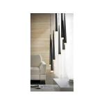 Lampa wisząca STYLO 8 AZ0161 BLACK AZZARDO