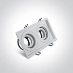 kinkiecik.pl Oprawa podstropowa Semi Dark Light GU10 Series 51205N/W ONE LIGHT