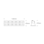 kinkiecik.pl Oprawa podstropowa Shop Square Boxes 50502B/B/W ONE LIGHT
