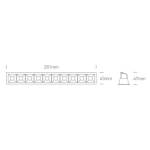 kinkiecik.pl Oprawa podstropowa Shop Square Boxes 50902B/B/W ONE LIGHT