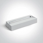 kinkiecik.pl Kinkiet Square Indoor/Outdoor Wall Dark Lights Die cast 67359B/W/W ONE LIGHT