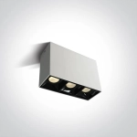 kinkiecik.pl Plafon Surface Shop Square Boxes 12307B/W/W ONE LIGHT