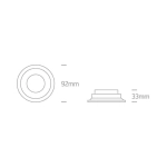 kinkiecik.pl Oprawa podstropowa The Bathroom Range IP65 10105R2/W ONE LIGHT