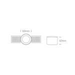 kinkiecik.pl Oprawa podstropowa The Chill Out Trimless Range 10105TR/B ONE LIGHT