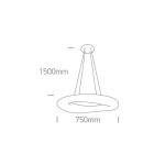 kinkiecik.pl lampa wisząca The Cloud Pendant Series 63110C/W ONE LIGHT