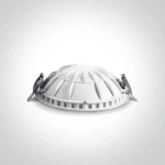 kinkiecik.pl Oprawa podstropowa The Dark Light Dome Reflector 10116FD/W/W ONE LIGHT 3000K