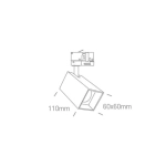 kinkiecik.pl Reflektor The Dark Light GU10 Range 65105NAT/B ONE LIGHT