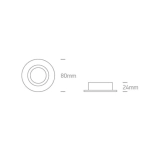 kinkiecik.pl Oprawa podstropowa The Dual Ring Range 10105A1/W ONE LIGHT