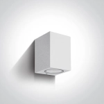 kinkiecik.pl Kinkiet The GU10 Outdoor Cube Lights Die cast 67426/W ONE LIGHT