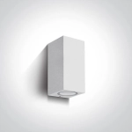 kinkiecik.pl Kinkiet The GU10 Outdoor Cube Lights Die cast 67426A/W ONE LIGHT