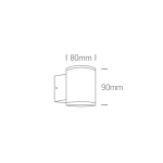 kinkiecik.pl Kinkiet The GU10 Outdoor Wall Lights Die cast67400A/AN ONE LIGHT
