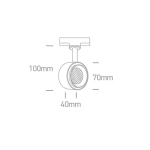 kinkiecik.pl Reflektor The Honeycomb Range 65644T/B/W ONE LIGHT