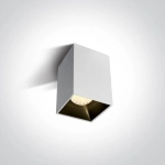 kinkiecik.pl Plafon The Retro Dark Light Square Cylinders 12112ZA/W/W ONE LIGHT