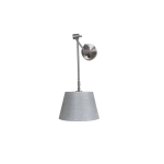 Kinkiet ADAM WALL S grey AZ1843+AZ2604 śr. 36cm AZZARDO