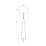 Lampa podłogowa BERLIN RED L233311259 4concepts L233311259 - zdjęcie 2