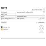 Oczko stropowe CLETO AZ1621 AZZARDO