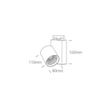 kinkiecik.pl Reflektor The COB Track Spot Range 65611NT/B/C ONE LIGHT