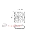kinkiecikpl Kinkiet Intero parette gold ORLICKI