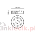 kinkiecikpl Plafon Intero gold PL ORLICKI