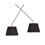 Lampa wisząca ADAM 2S PENDANT black AZ1842+AZ2586 śr.30cm AZZARDO