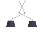 Lampa wisząca ADAM 2S PENDANT black AZ1842+AZ2586 śr.30cm AZZARDO