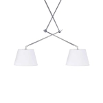 Lampa wisząca ADAM 2S PENDANT white AZ1842+AZ2588 śr.30cm AZZARDO